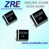 3A GS3a Thru GS3m General Purpose Rectifiers Diode SMC/Do-214ab Package