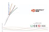 UL/CE/ RoHS/ISO Approved CAT6 UTP Cable