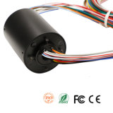 Through Hole Slip Ring with UL Wires 600V/20A for Package Machines