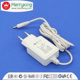 12V1000mA AC/DC EU Plug Power Adapter with Ce, GS Cert