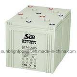 SBB Brand 2V2000ah Deep Cycle AGM 2V Battery