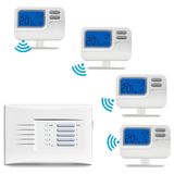 RF Gas Boiler Room Wireless Programmable Thermostat for Heating System