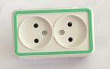 Socket Outlet 2 Pin Double 01