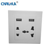 Whole Sales 2 Gang USB Socket