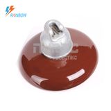 ANSI52-8 Ceramic Disc Suspension Insulator