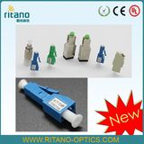 LC/Upc Singlemode Male-Female Fixed Fiber Optic 10dB Attenuator