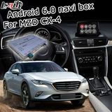 Android 6.0 GPS Navigation Box for Mazda Cx-4 Mzd Connect Video Interface Knob Control Waze