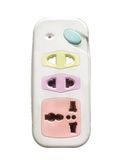 Movable Multi Function Colorful Extension Electrical Multiple Plug Socket