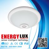 ES-PL01C 12W 220V Glass Ceiling Mount PIR Motion Sensor LED Light