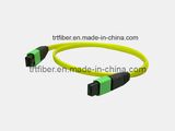 MPO Female to MPO Male 12 Fiber Cores Fiber Cable