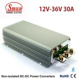 Waterproof 12VDC to 36VDC 30A 1080W DC-DC Boost Power Converter