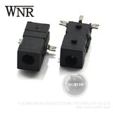 Wnre SMT Female DC Power Jack 3 Pin DC-011b DC Jack