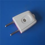 Two Round Pins ABS Color Plug (Y-110)