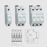 High Quality Hcb-Res Type MCB Mini Circuit Breaker