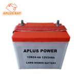 Dry Charge Lead Acid Lawn Mower Battery 12V 24ah 12n24-4A