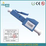 LC/PC Sm Male-Female Optical Fiber Attenuator with Blue Housing