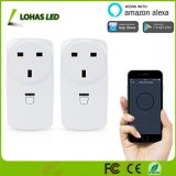 Smartphone Controlled WiFi Mini Plug Outlet No Hub Required Smart Plug Adapter (UK Standard)