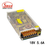 Smun S-100-18 100W 18VDC AC-DC Single Output Switching Power Supply