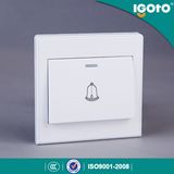 Igoto British Standard D2091 Electrical Push Button Door Bell Wall Switch