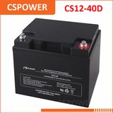 Deep Cycle AGM Battery 12V40ah with Ce/ISO/IEC Certificates CS12-40