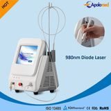 980 nm diode laser for spider vein removal / laser vascular removal machine / Capillaries removal beauty equipment