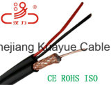 RG6, Rg/59 Coaxial Cable +2c Power Cable/Computer Cable/ Data Cable/ Communication Cable/ Connector/ Audio Cable