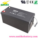 Solar Gel Battery 12V200ah Rechargeable Storage UPS Battery