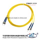 Good Exchangeability Duplex St/Sm/PC Fiber Optic Patch Cord