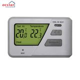 Green LCD Display Digital Room Thermostat with 2*AA Size Battery