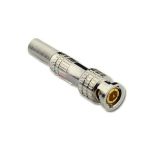 BNC Male Solderless Connector Plug to Rg59 Coaxial Cable for CCTV