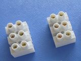 10A 3 Way H Type Plastic Terminal Block Ballast