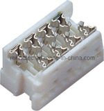 White 1.27mm 2.54mm Picoflex Connector, Header IDC Connector