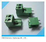 Factory Price 5.08mm Screw Terminal Block Green