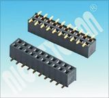 U Type pH: 2.54mm Dual Rows Female Header Connector SMT Female Header