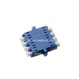 LC/Upc Simplex Quad Blue Adaptor with Flange