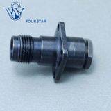 Rg58 Cable Female Jack Clamp 17.5mm Flange Mount TNC Connector