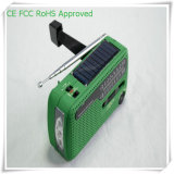 Emergency Hand Crank Solar Dynamo Power Radio W/LED Flashlight & Phone Chargers