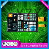 Industrial Control Touch Panel Membrane Switch Embossed Buttons Membrane Keypad