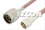 N Male to Mini UHF Male Cable