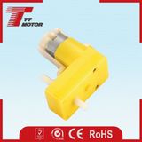 Permanent Magnet electric 3V 6V plastic gear car wheel motor