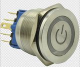 30mm Ring LED Power Sign Pushbutton Switches