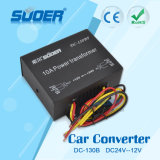 Suoer Car Power Converter 24V to 12V Power Supply Converter with Factory (DC-130BP)