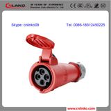 32A/3p+E/6h/380~415V/IP44 IEC60309 Industrial Connector