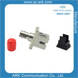 Sc-FC Singlemode Metal Hybrit Fiber Optical Adapter