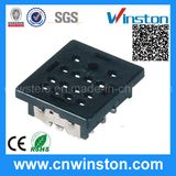 Miniature Square Type PCB Mouting Electro-Magnetic Power Relay Socket