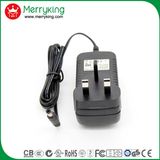 Wholesale Logo Printed 12V 3A Wallmount Type Ce BS GS AC/DC Power Adapters with UK Plug