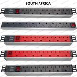 19 Inch South Africa Type Universal Socket Network Cabinet and Rack PDU