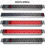 19 Inch South Africa Type Universal Socket Network Cabinet and Rack PDU