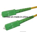 SC/APC-SC/APC Simplex Singlemode Fiber Optic Patch Cord (fiber optic cable)