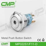 22mm Metal Push Button Switch (MP22S1/F11-D/TUV/CE)